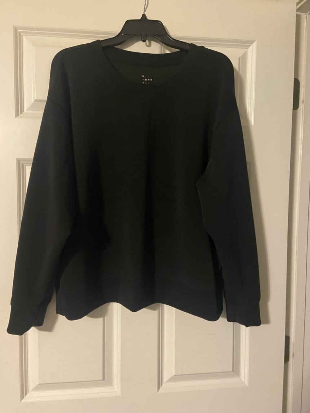 Black Matching Set - Crewneck Sweatshirt and sweatpants